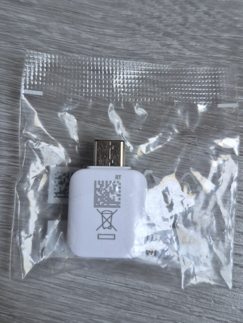 New Samsung USB Connector USB to USB-C Adapter - White